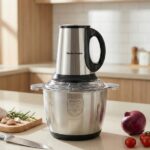 HACHOIR DEUTSCHMANN 3L + Bol en Verre – Hachoir Électrique Puissant et Polyvalent