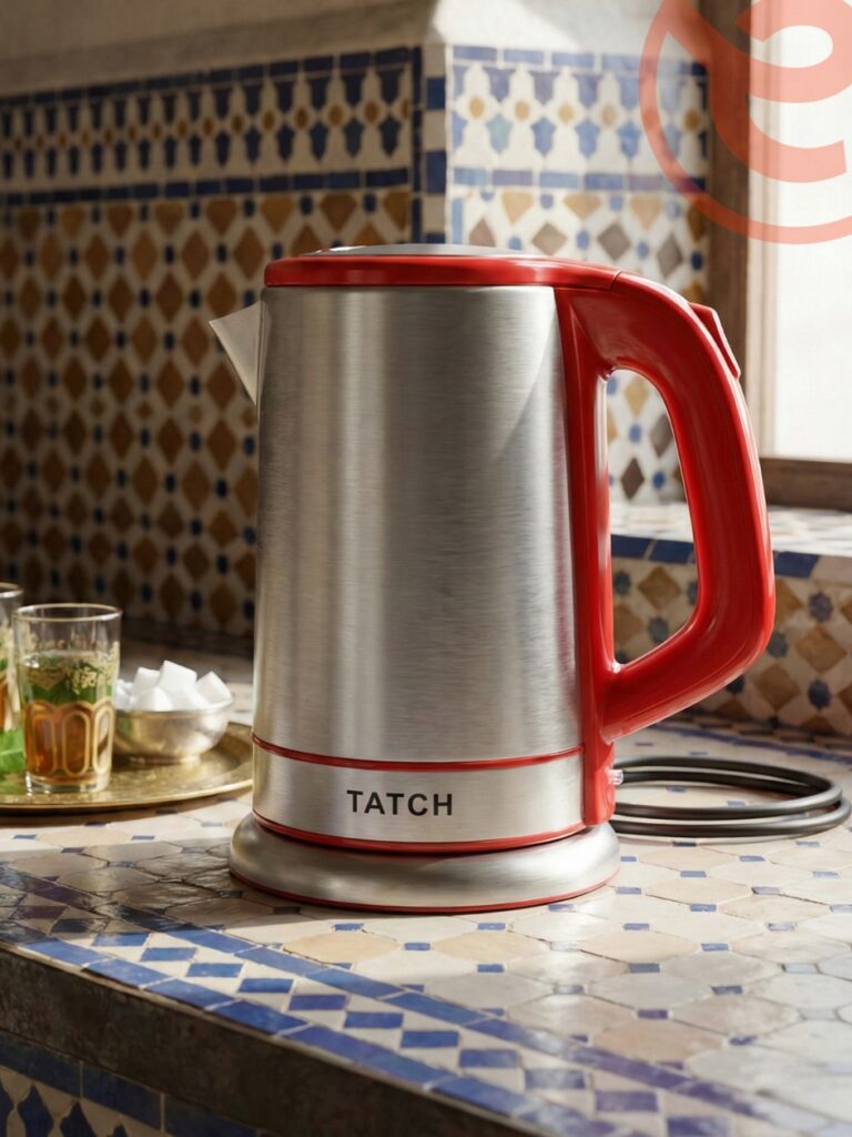 bouilloire inox TATCH 1.8L : robustesse et efficacité au quotidien