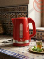 Bouilloire électrique FITCO 1.7L FKT1301DRS – Chauffe rapide, design moderne et sécurité optimale