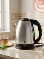 BOUILLOIRE KENZ ELECTRIQUE INOX 1.8L 1600W – Performance fiable pour usage quotidien