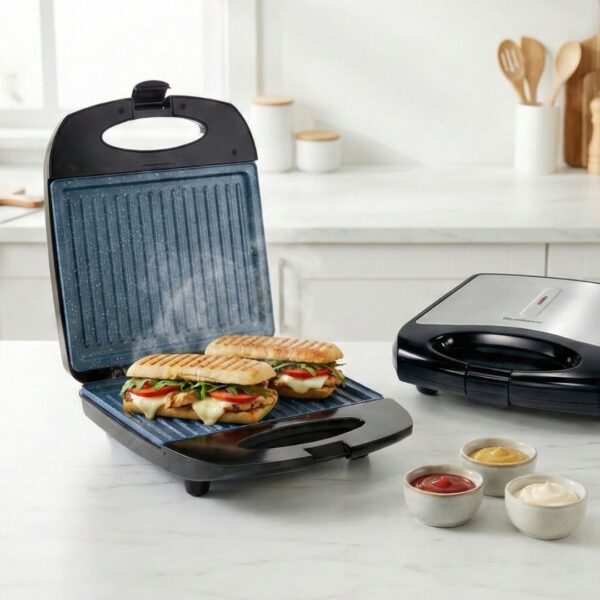 Deutschmann Presse Panini 2000W Inox DM4009GR – Grill Panini Professionnel