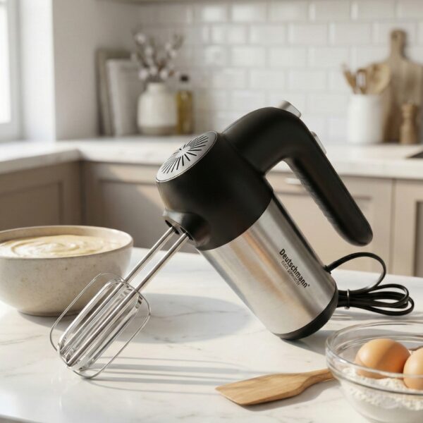 Batteur électrique 400W Deutschmann 5 vitesses Inox