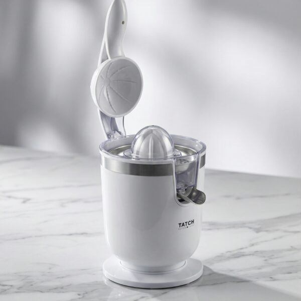 TATCH Presse agrumes 200w – Presse agrumes électrique avec bras pour oranges et agrumes