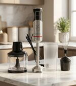 MIXEUR PLONGEANT Deutschmann TURBO MIX 1000W – Mixeur plongeant puissant pour soupe, sauces et cuisine