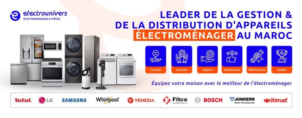 Electrounivers : Magasin d' Électroménager à Marrakech | Promotions et Livraison Rapide