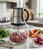 HACHOIR ELECTRIQUE KOLN 3L + BOL EN VERRE