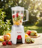 Moulinex Blender LM241B25 – Blender + moulin à café Genuine 2 en 1 pour cuisine