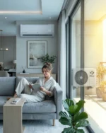 Climatiseur Fitco 12000 BTU Inverter Puissant Chaud/Froid – FSW12Q25DW – Image 2