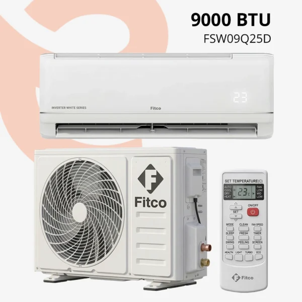 Climatiseur Fitco 9000 BTU Inverter économique Maroc