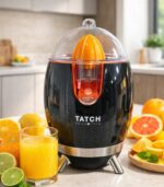 TATCH Presse Orange Electrique 200W – Presse-agrumes électrique modèle VS-6012B Electrounivers