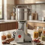 Deutschmann Broyeur à grain 350G DM-350G 2800W Inox – Moulin Café & Épices