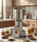 Deutschmann Broyeur à grain 350G DM-350G 2800W Inox – Moulin Café & Épices