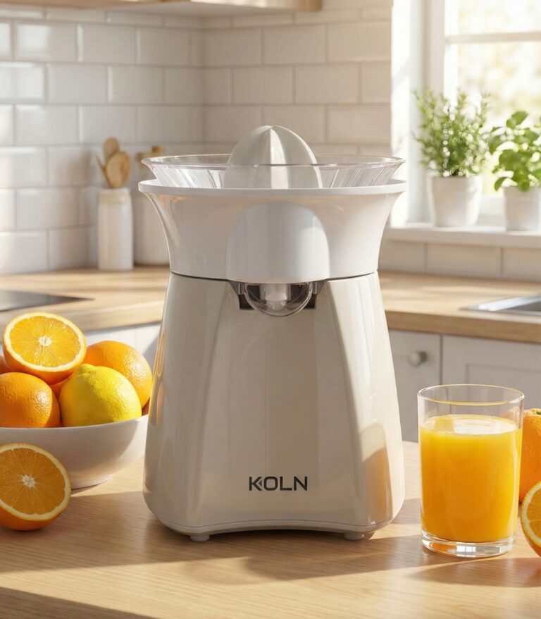 Presse agrumes KOLN – Modèle D-8016B 25W pour oranges et citrons