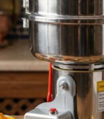 Deutschmann Broyeur à grain 800G DM-800G 3400W Inox – Moulin Café & Épices