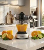 Deutschmann Presse Agrumes Electrique 80w – Modèle DM-8065PA slim pour jus frais