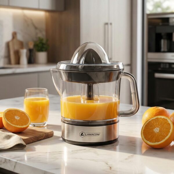Presse agrumes lamacom 700ml – PF0103, 40W, compact pour oranges et citrons electrounivers
