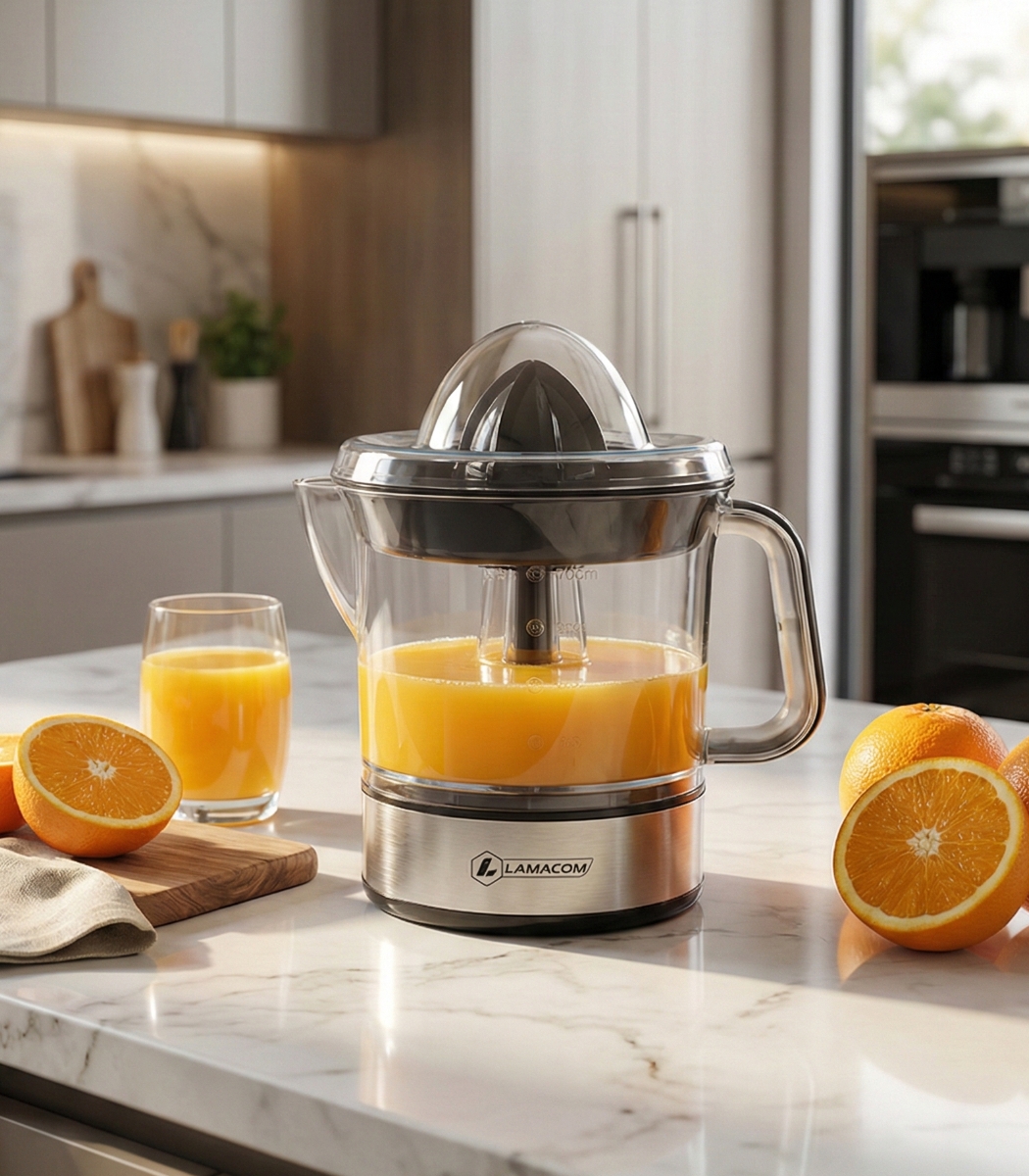 Presse agrumes lamacom 700ml – PF0103, 40W, compact pour oranges et citrons electrounivers Presse agrumes lamacom 700ml – PF0103, 40W, compact pour oranges et citrons electrounivers