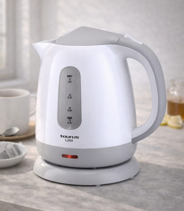 Bouilloire Électrique Luna – Plastique 1L 1100W TAURUS Luna MA9158001A