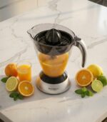 Deutschmann Presse Agrumes Electrique 80w – Modèle DM-8065PA slim pour jus frais
