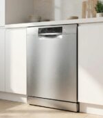 Lave-vaisselle Bosch Série 4 SMS45DI10Q Inox anti-traces – 12 couverts – SilencePlus