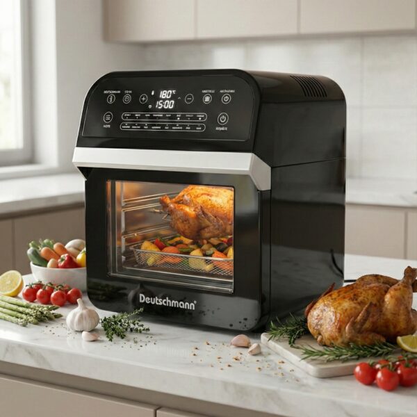 Deutschmann Friteuse à Air électrique 12L 1600W DM-4812FA