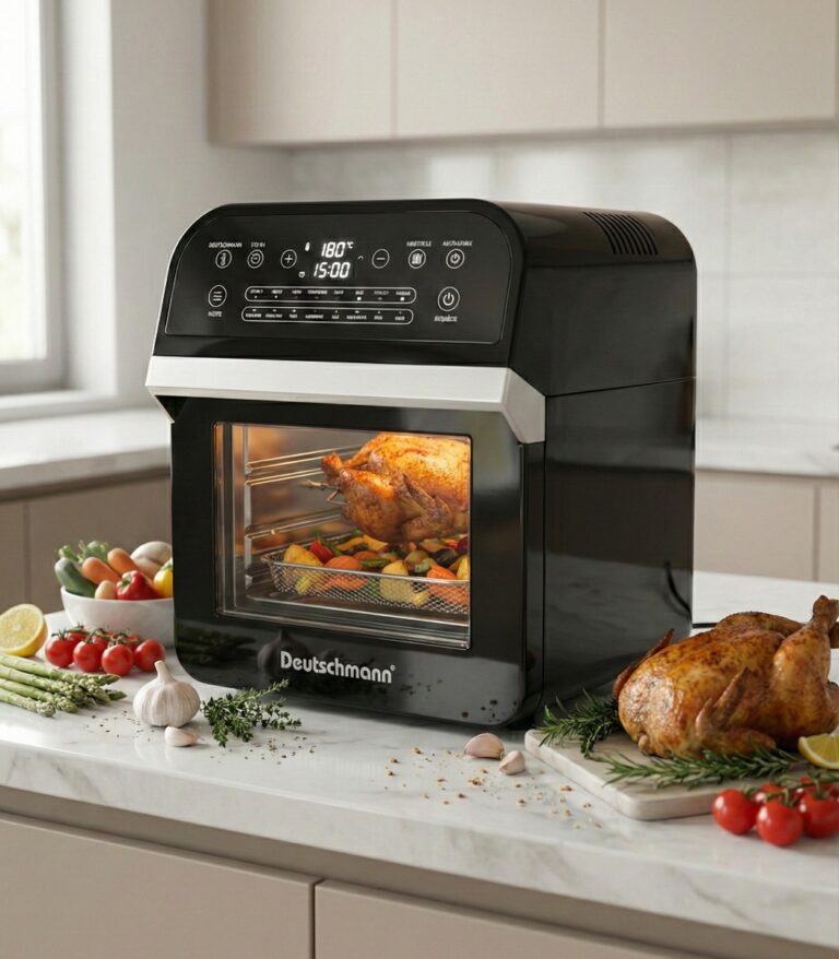 Deutschmann Friteuse à Air électrique 12L 1600W DM-4812FA