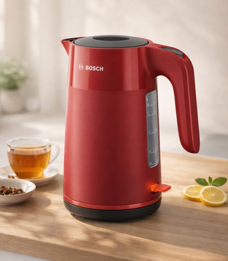 BOUILLOIRE MY MOMENT ROUGE BOSCH – Bouilloire élégante et pratique pour usage quotidien