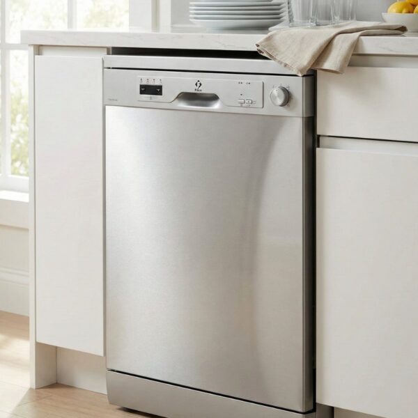 Le Lave-vaisselle Fitco Silver FDW-X1D14S est un lave-vaisselle pose libre 60 cm