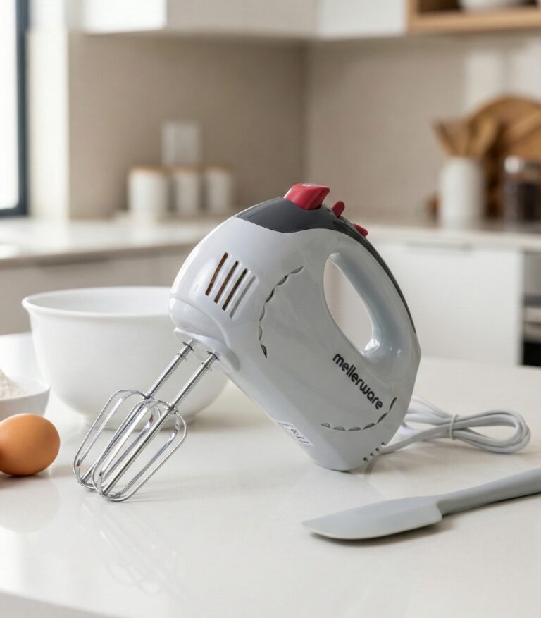 Batteur mellerware Taurus MHM-301 300W – Batteur Électrique 5 Vitesses + Turbo