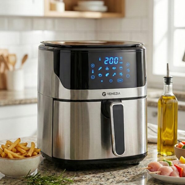 Friteuse à Air électrique venezia avec balance digitale 6,5L AF650AD – Air Fryer Intelligent