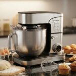 PÉTRIN PROFESSIONNEL Deutschmann 16L 3500W DM-2716SS Inox – 6 Vitesses Batteur Mixeur