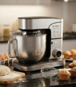 PÉTRIN PROFESSIONNEL Deutschmann 16L 3500W DM-2716SS Inox – 6 Vitesses Batteur Mixeur