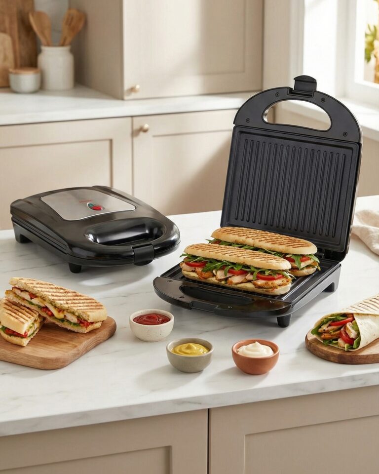 Appareil à Panini itimat 1800W Inox I2112 – Grill Panini Électrique