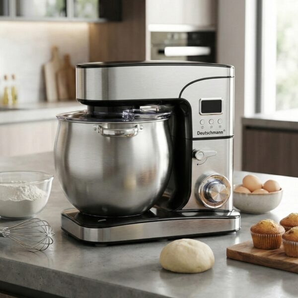 PÉTRIN Deutschmann 12L marrakech DM2712SS 2800W Inox – 6 Vitesses Accessoires