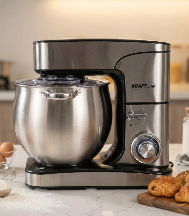 PÉTRIN Robot de pâtisserie Kraft Line 12L SC667 2000W – 6 Vitesses Accessoires