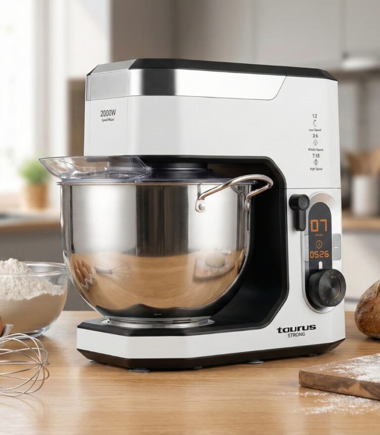 Robot de pâtisserie Strong Taurus 10L 2000W MA9112011A – 8 Vitesses Accessoires