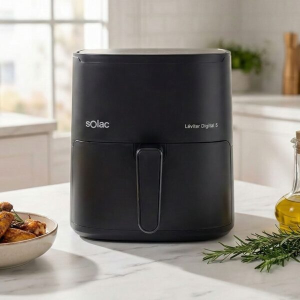 Friteuse à Air électrique solac 5L 1450W Leviter Digital FA1400 – Air Fryer