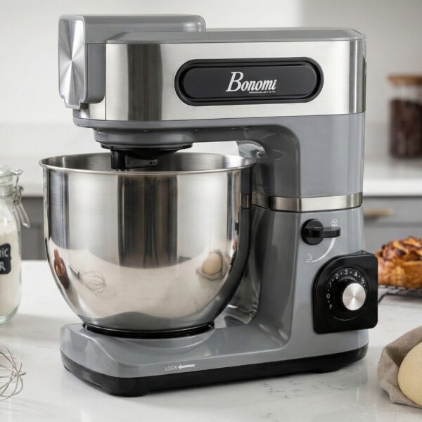 Pétrin BONOMI 7L BNM6428 1800W – 6 Vitesses Robot Pâtissier Pétrisseur