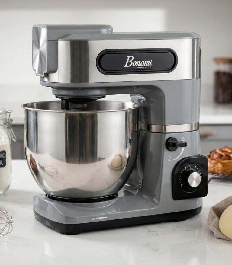 Pétrin BONOMI 7L BNM6428 1800W – 6 Vitesses Robot Pâtissier Pétrisseur