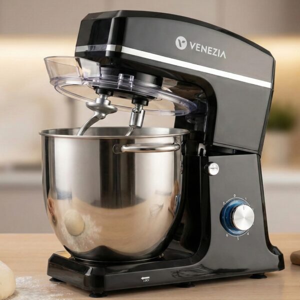 Robot pétrin multifonction Venezia 12L SM1511 1500W – 2 Crochets Robot Pâtissier