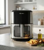 Friteuse à Air électrique Venezia 8L AF820DW – Air Fryer Grande Capacité Familiale