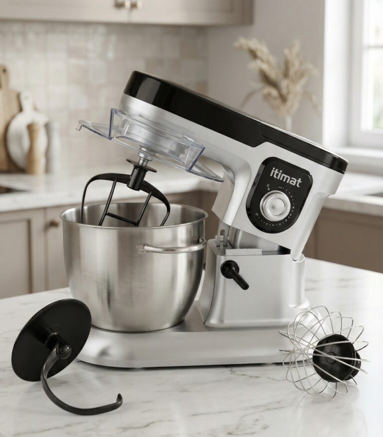 Pétrin Itimat Professional 7L 12000PTR 800W – 6 Vitesses Robot Pâtissier