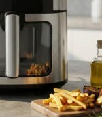 Friteuse à Air électrique Venezia 8L AF820DW – Air Fryer Grande Capacité Familiale