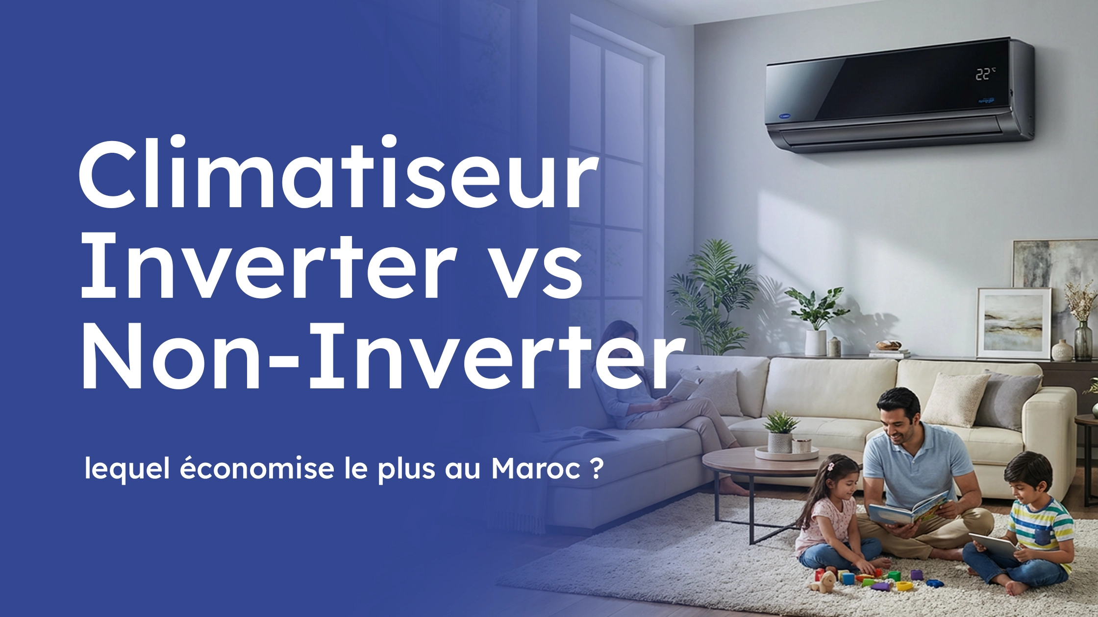 Climatiseur Inverter vs Non-Inverter : lequel économise le plus au Maroc ?
