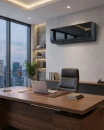 Carrier Black Mirror 12000 BTU Inverter R32 | Élégant & économique