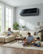 Carrier Black Mirror 12000 BTU Inverter R32 | Élégant & économique