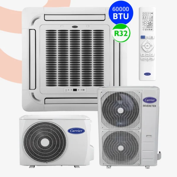 Carrier Cassette 60000 BTU | puissant & économique Maroc