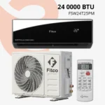 Climatiseur Fitco 24000 BTU Inverter Black Mirror FSW24T25PM