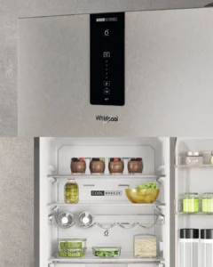 Réfrigérateur Whirlpool combiné 338L W7 821O OX H