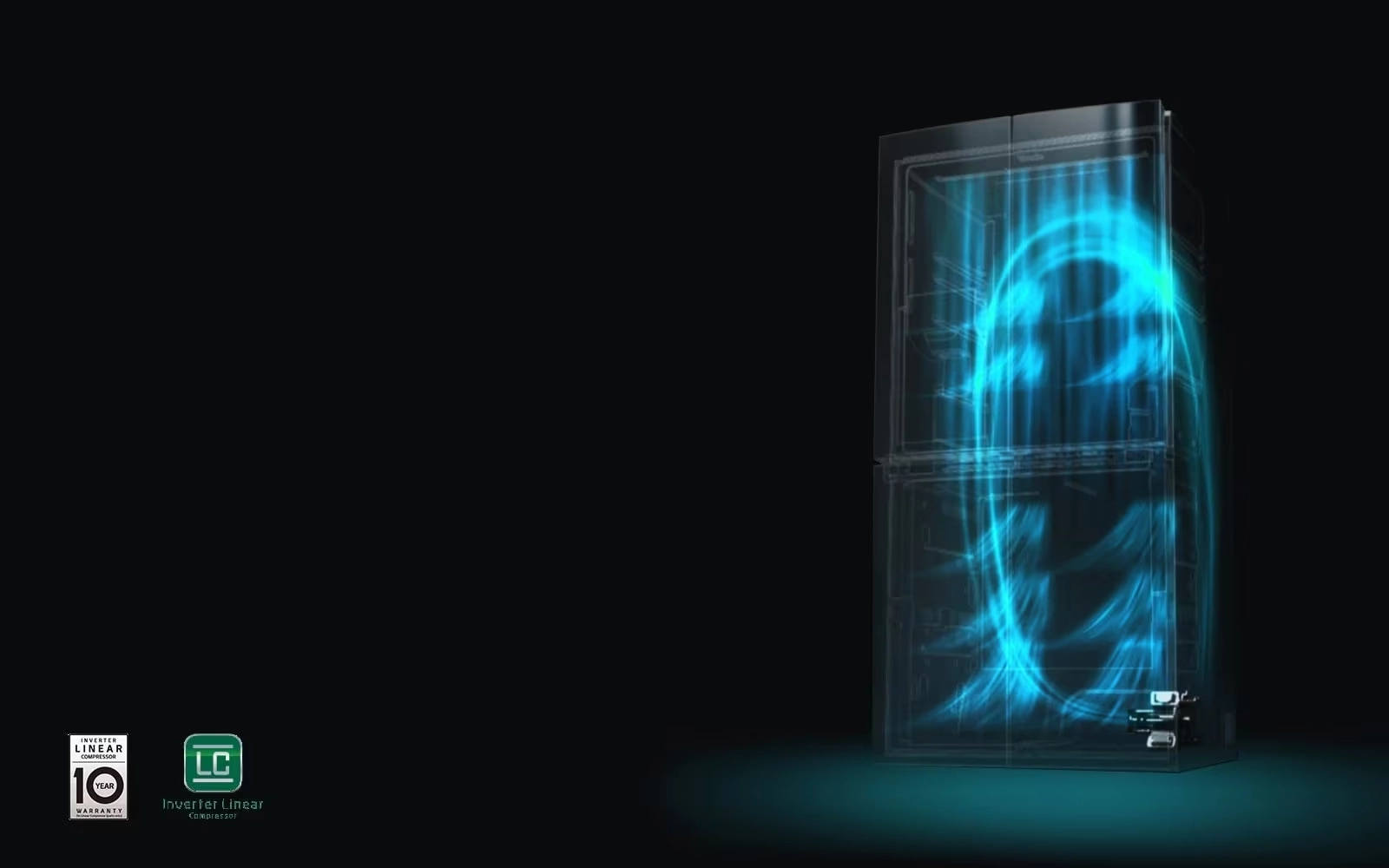 Réfrigérateur LG side by side 635L GR-X257CSES InstaView Door-in-Door